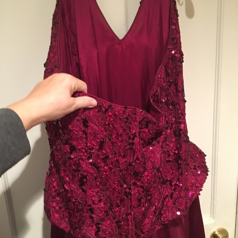Dave & Johnny beautiful vintage halter top formal - Picture 6 of 9